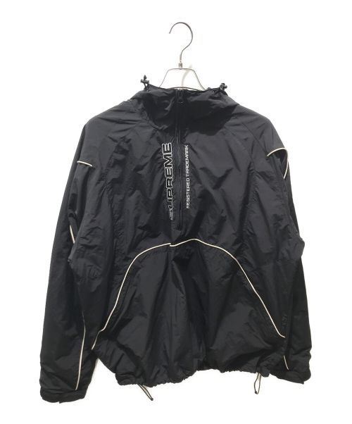 SUPREME（シュプリーム）SUPREME (シュプリーム) Paneled Half Zip Pullover　22AW ブラック サイズ:XLの古着・服飾アイテム