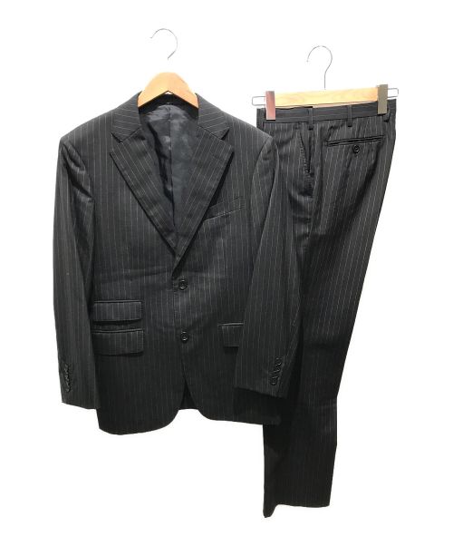 BURBERRY BLACK LABEL（バーバリーブラックレーベル）BURBERRY BLACK LABEL (バーバリーブラックレーベル) セットアップスーツ　BMD47-615-09 ブラック サイズ:36の古着・服飾アイテム