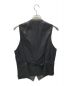 中古・古着 BURBERRY BLACK LABEL (バーバリーブラックレーベル) ジレセットジャケット　D1H28-306-05 グレー サイズ:38R：6800円