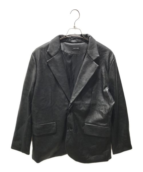 LAST NEST（ラストネスト）LAST NEST (ラストネスト) フェイクレザージャケット ブラック サイズ:XLの古着・服飾アイテム