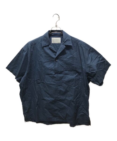 KOLOR（カラー）KOLOR (カラー) プルオーバーシャツ　20SCM-B06118 ネイビー サイズ:2の古着・服飾アイテム