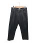 HERILL（ヘリル）の古着「Black Denim 4PK Tack Pants　22-030-HL-8000-3」｜インディゴ