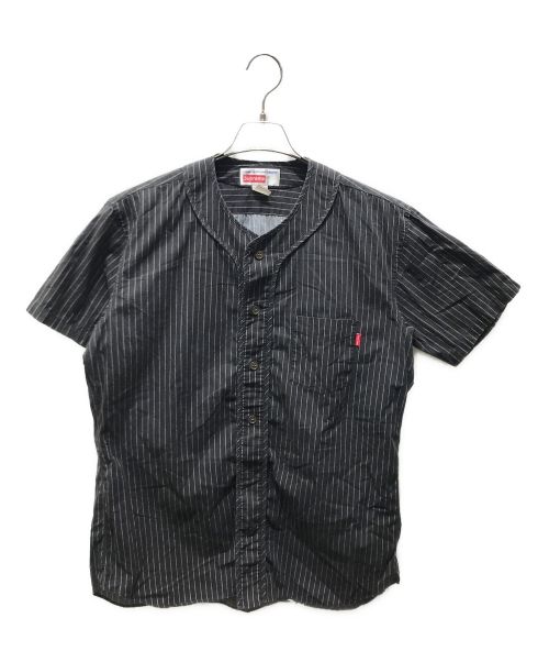 SUPREME（シュプリーム）SUPREME (シュプリーム) COMME des GARCONS SHIRT (コムデギャルソンシャツ) CdG Baseball Shirt グレー サイズ:Lの古着・服飾アイテム