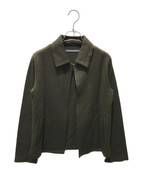 Y'S bis LIMI（ワイズビスリミ）Y'S bis LIMI (ワイズビスリミ) ウールジャケット　BT-T05-170 オリーブ サイズ:Sの古着・服飾アイテム
