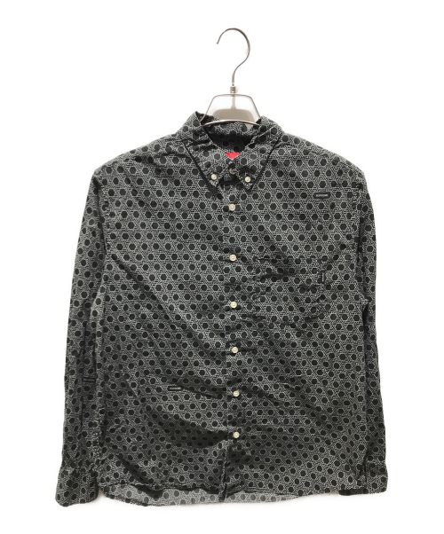 SUPREME（シュプリーム）SUPREME (シュプリーム) Monogram Shirt　19FW ブラック サイズ:Sの古着・服飾アイテム