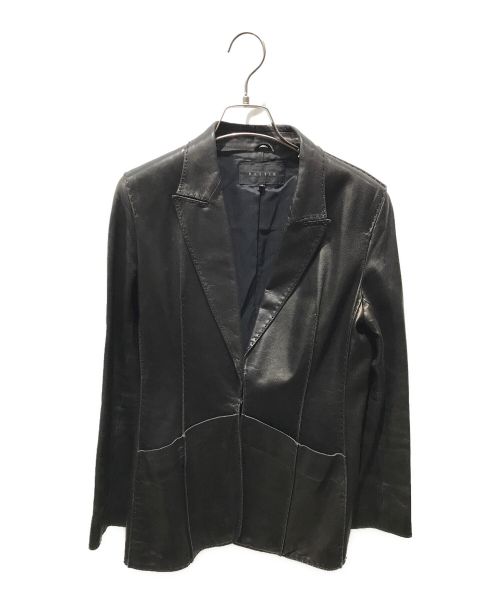 RESTIR（リステア）RESTIR (リステア) レザージャケット ブラック サイズ:38の古着・服飾アイテム