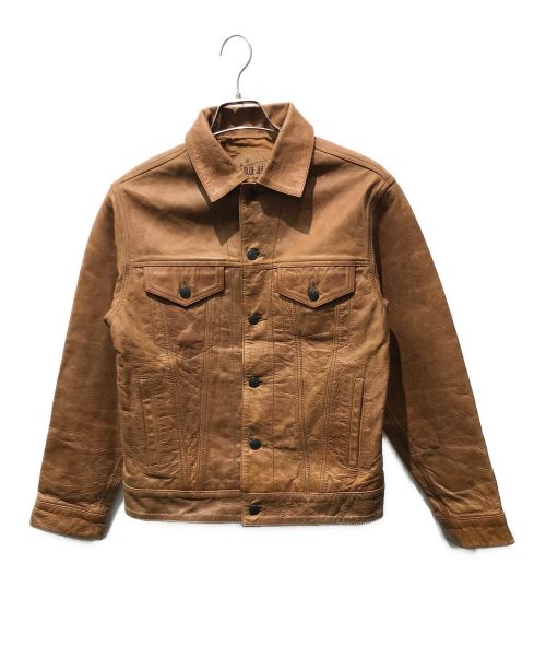 GAP（ギャップ）GAP (ギャップ) レザージャケット ブラウン サイズ:XSの古着・服飾アイテム