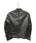 MR.OLIVE (ミスターオリーブ) シングルレザージャケット　ME711 ブラック サイズ:M：12800円