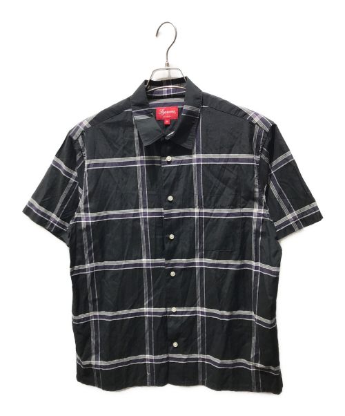 SUPREME（シュプリーム）SUPREME (シュプリーム) 半袖シャツ ブラック サイズ:Mの古着・服飾アイテム
