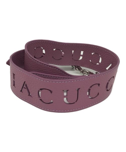 IACUCCI（イアクッチ）IACUCCI (イアクッチ) トラコッラ ショートベルト CERVO ピンクの古着・服飾アイテム