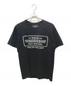 NEIGHBORHOODネイバーフッド）の古着「ロゴTシャツ」｜ブラック