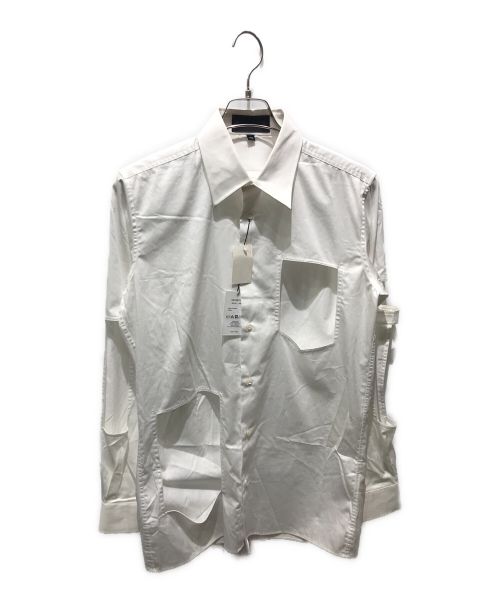 XANDER ZHOU（ザンダーゾウ）XANDER ZHOU (ザンダーゾウ) シャツ ホワイト サイズ:48の古着・服飾アイテム
