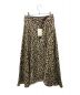 IENA (イエナ) フラワー&レオパード スカート ベージュ サイズ:38 未使用品：8000円