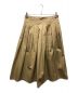 GRANDMA MAMA DAUGHTER（グランマママドーター）の古着「チノプリーツスカート　GK001-170407」｜ベージュ