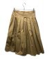 GRANDMA MAMA DAUGHTER (グランマママドーター) チノプリーツスカート　GK001-170407 ベージュ サイズ:2：4800円