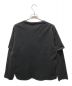 LAST NEST (ラストネスト) dobe layered t-shirts ブラック サイズ:L：9000円