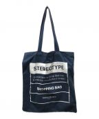 Maison Margielaメゾンマルジェラ）の古着「STEREOTYPE SHOPPING BAG」｜ネイビー
