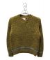 knit brary（ニット ブラリー）の古着「ウールアルパカニット　M.1.B63AW」｜カーキ