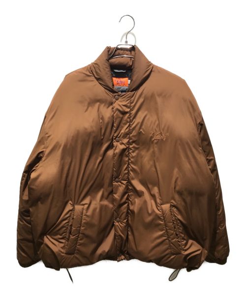 KEBOZ（ケボズ）KEBOZ (ケボズ) ダウンジャケット ブラウン サイズ:XLの古着・服飾アイテム