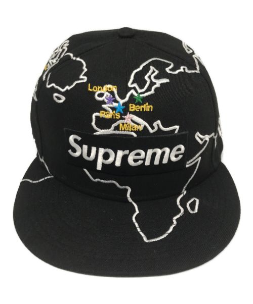 SUPREME（シュプリーム）SUPREME (シュプリーム) New Era (ニューエラ) Worldwide Box Logo New Era cap ブラックの古着・服飾アイテム
