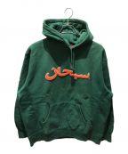 SUPREMEシュプリーム）の古着「Arabic Logo Hooded Sweatshirt」｜グリーン