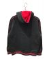 SUPREME (シュプリーム) Contrast embroidered hooded sweatshirt　19SS ブラック サイズ:Ⅼ：13000円