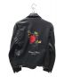 LAST NEST (ラストネスト) Leather Rose Riders Jacket ブラック サイズ:XL 未使用品：24000円
