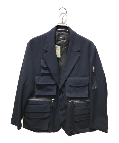 HARE（ハレ）HARE (ハレ) ZIPポケットジャケット ネイビー サイズ:F 未使用品の古着・服飾アイテム