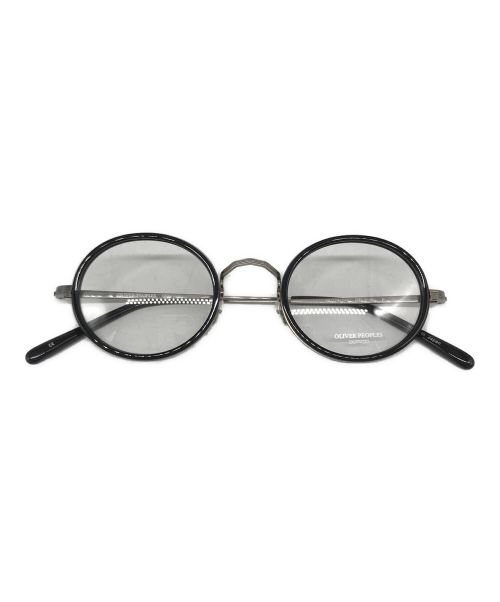 OLIVER PEOPLES（オリバーピープルズ）OLIVER PEOPLES (オリバーピープルズ) 伊達眼鏡　MP-8-XL ブラック×シルバー サイズ:46□24-145の古着・服飾アイテム