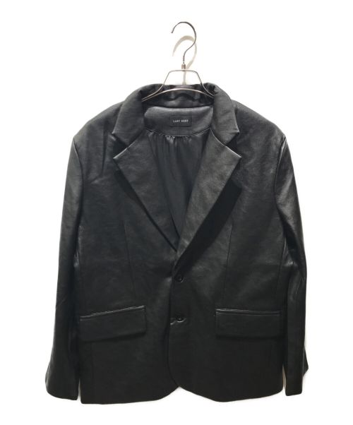 LAST NEST（ラストネスト）LAST NEST (ラストネスト) フェイクレザージャケット ブラック サイズ:XLの古着・服飾アイテム