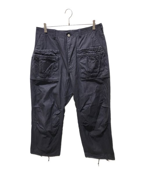 SASSAFRAS（ササフラス）SASSAFRAS (ササフラス) Overgrown Fatigue Pants ネイビー サイズ:Lの古着・服飾アイテム