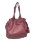 SEE BY CHLOE (シーバイクロエ) PURPLE LEATHER TOTE 03-10-97 パープル：5000円