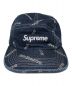 SUPREME（シュプリーム）の古着「DENIM LOGO CAMP CAP」｜インディゴ