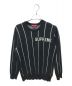 SUPREME（シュプリーム）の古着「Wide Pinstripe Sweater」｜ブラック