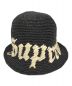 SUPREME（シュプリーム）の古着「Old English Straw Crusher Hat　23SS 」｜ブラック