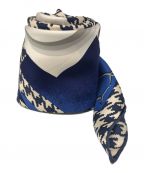 Christian Diorクリスチャン ディオール）の古着「シルクスカーフ」｜ブルー