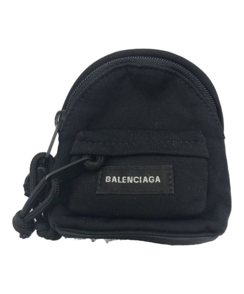 BALENCIAGA（バレンシアガ）BALENCIAGA (バレンシアガ) ミニリュックキーホルダー　670354 2UPJY ブラックの古着・服飾アイテム