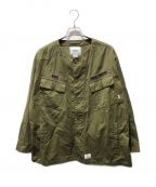 WTAPSダブルタップス）の古着「SCOUT/LS/COTTON.WEATHER　202WVDT-SHM02」｜オリーブ