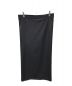 YOHJI YAMAMOTO (ヨウジヤマモト) バックスリットウールロングスカート　FV-S01-103 ブラック サイズ:S：6000円