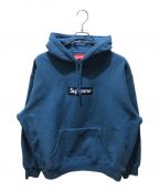 SUPREMEシュプリーム）の古着「Box Logo Hooded Sweatshirt　23FW」｜ブルー
