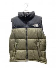 THE NORTH FACE (ザ ノース フェイス) Nuptse Vest ヌプシベスト オリーブ サイズ:L