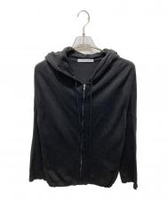 POST ARCHIVE FACTION (PAF) (ポストアーカイブファクション) 8.0 KNIT HOODIE ブラック サイズ:S
