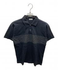 COMME des GARCONS HOMME (コムデギャルソン オム) ポロシャツ ブラック サイズ:記載なしの為実寸参照