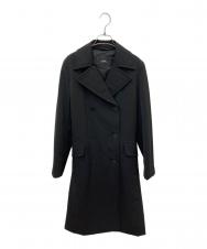 MAX MARA WEEK END LINE (マックスマーラ ウイークエンドライン) バージンウール ダブルブレストコート ブラック サイズ:40
