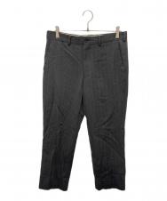 COMME des GARCONS HOMME PLUS (コムデギャルソンオムプリュス) ヘリンボーンスラックス グレー サイズ:M