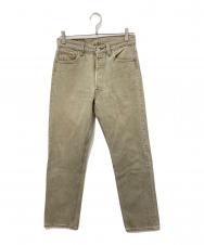 LEVI'S (リーバイス) 501デニムパンツ ベージュ サイズ:W30