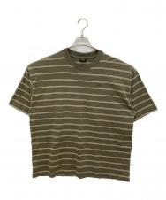 SEDAN ALL-PURPOSE (セダンオールパーパス) Striped S/S Tee グリーン サイズ:XXL