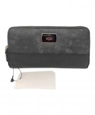 UGG (アグ) CLASSIC ZIP AROUND WALLET(クラシックジップアラウンドウォレット) ブラック