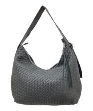 llife (ライフ) COW LEATHER MESH BAG　カウレザーメッシュバッグ ブラック