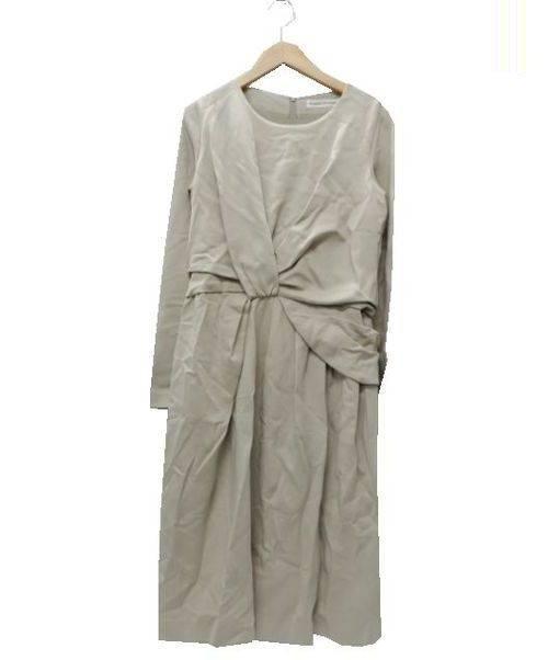 中古 古着通販 Koshino Hiroko コシノヒロコ ワンピース ベージュ サイズ 38 未使用品 未使用品 ブランド 古着通販 トレファク公式 Trefac Fashion